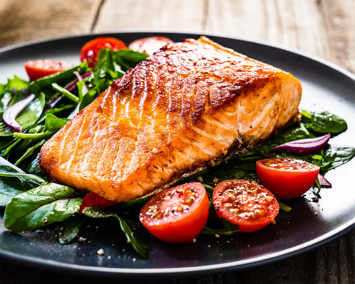 Fresh fish prepared for cooking