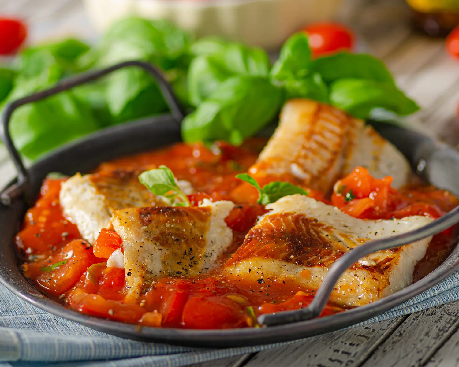 Fresh meal preparation with quality ingredients